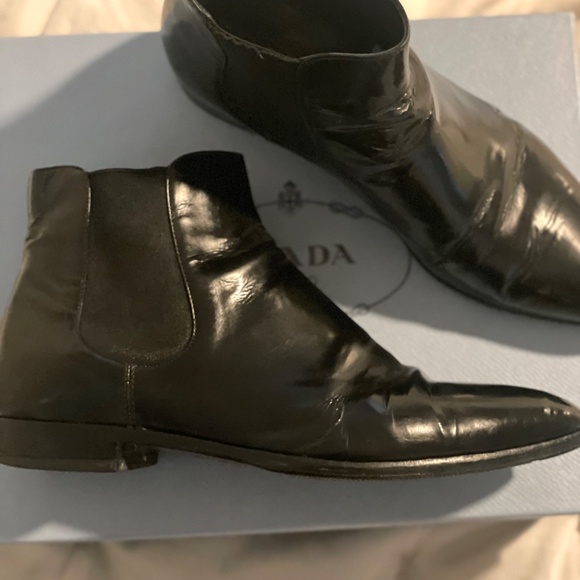 Prada black ankle boots - Picture 3 of 4